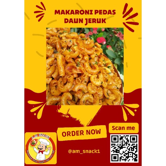 

MAKARONI PEDAS CEMILAN MURAH 500gr