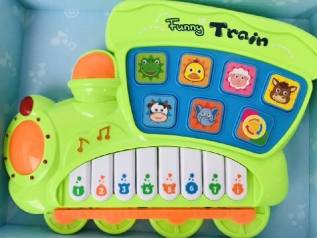 Mainan Happy Train Piano Anak