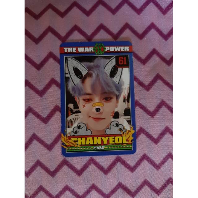 Exo Power offical photocard