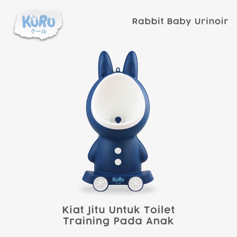 Kuru Potty Train Urinal Rabbit Boy Pispot Latihan Pipis Anak Laki Cowok bisa Sambung Got Afur + Gantungan