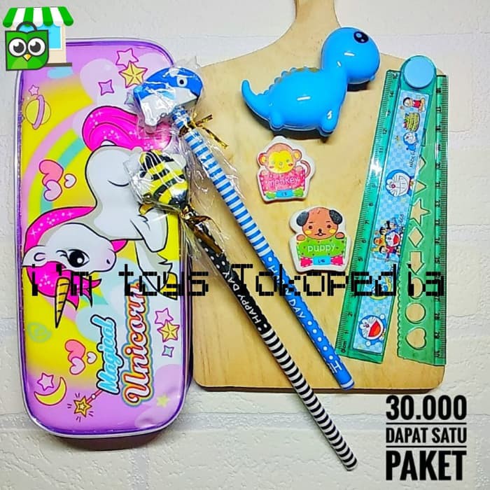 

Paket Puzzle Anak - Paket Ujian - Paket Alat Tulis Paket Alat Tulis Lucu Motif Cewek (1 Set) Produk