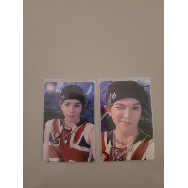 PHOTOCARD TAEYONG SLOWACID HOODIE PINK, TAEYONG BARET