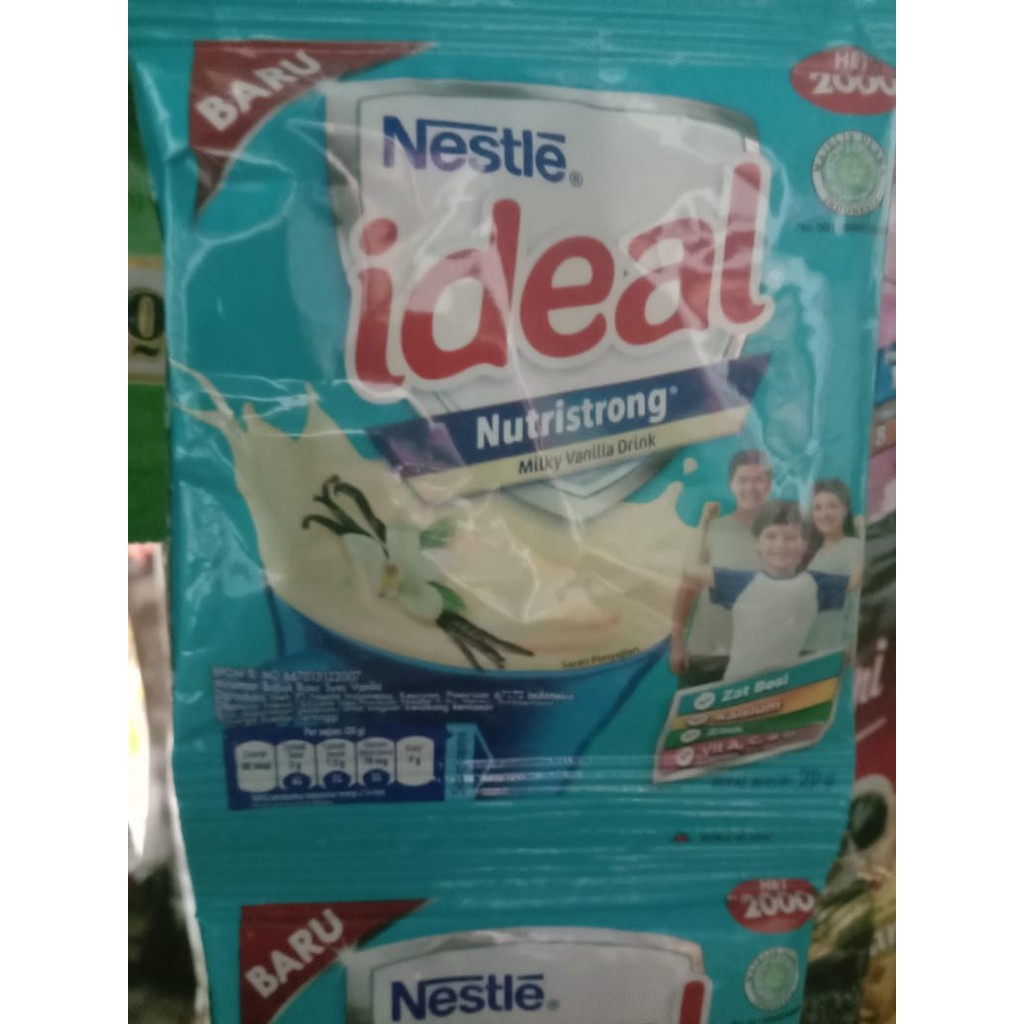 Nestle Ideal Nutristrong Milky Vanilla Drink