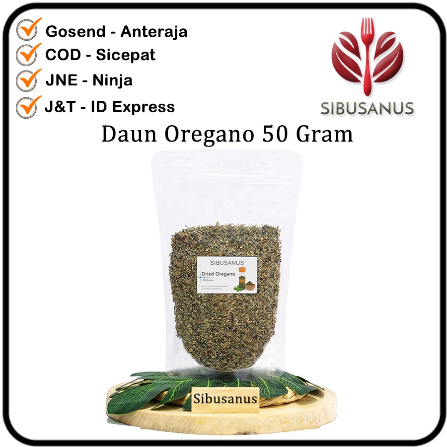 

Oregano Leaves Daun Oregano Kering - Oregano Flakes - Daun Oregano Dried Leaves 50Gram