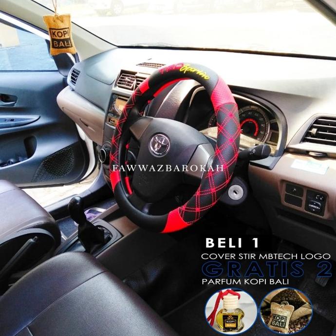 Cover/Sarung/Pelindung setir Stir Mobil AVANZA TRD SPORTIVO MBTECH