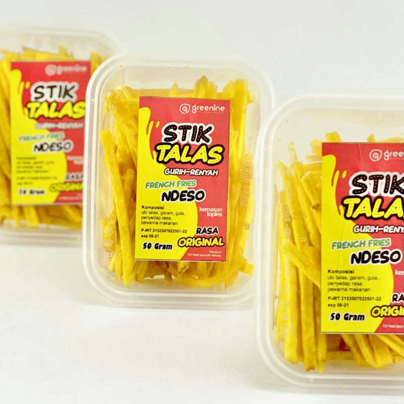 

GhulMart Stik Talas Ndeso Original Box Cemilan Enak dan Renyah 50gr
