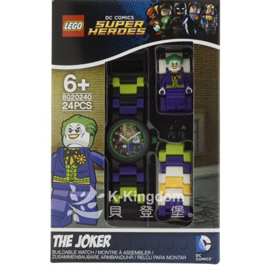 Lego Jam Tangan Anak Carakter Super Heroes The Joker Original V2744