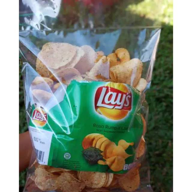 

Snack kemasan kiloan ori ||Lays rumput laut