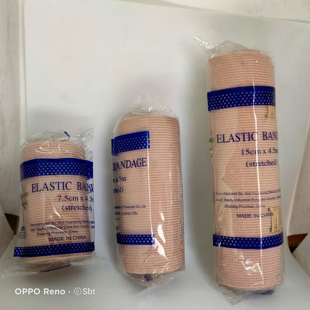 PERBAN ELASTIS BANDAGE 15CM X 4,5 - PERBAN ELASTIS TANGAN DAN KAKI