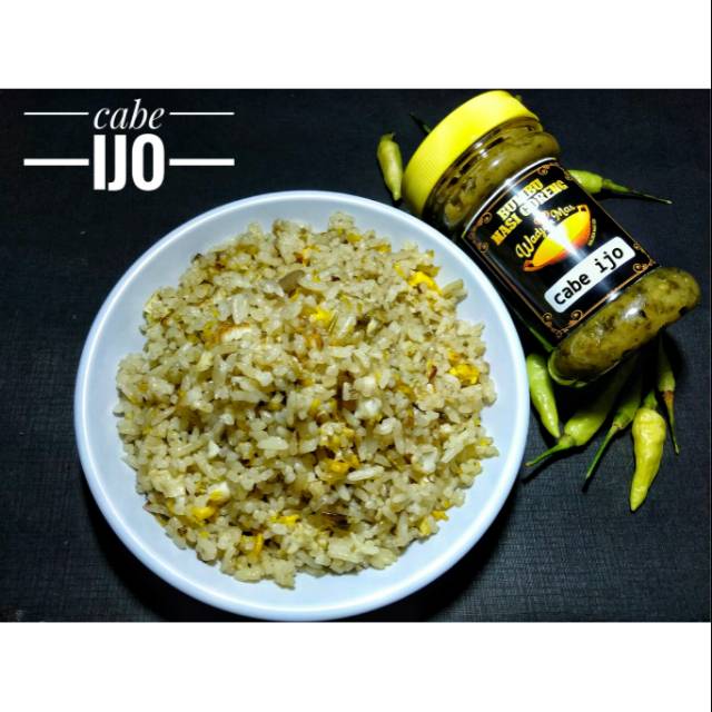 

Bumbu nasi goreng cabe ijo