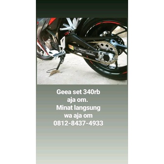 Readyy gear cbr xtreme sss honda CBR gear set new megapro cbr cbu cbr lokal  cbr facelift extreme
