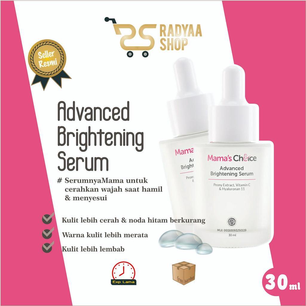 Serum Wajah - Advanced Brightening Face Serum Mama's Choice (Aman untuk Ibu Hamil dan Menyusui)