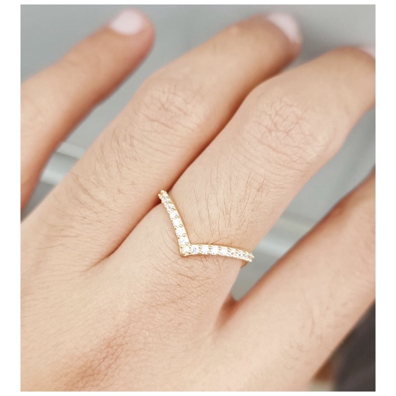 CINCIN AUREL EMAS ASLI KADAR 375/8KARAT ENDOLITA FASHION WANITA DEWASA