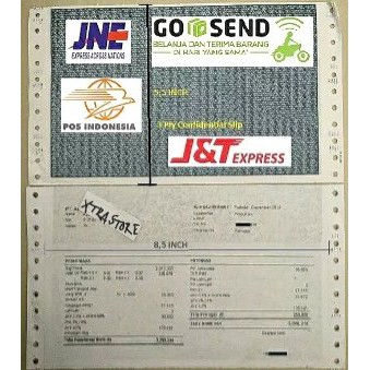 

Langsung Order kertas slip gaji continuous form confidential 3ply1000sheet hitam [SALE]off40%