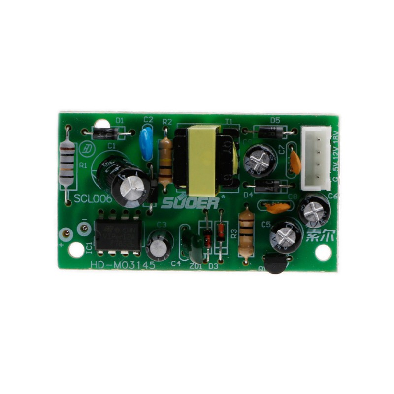 5V / 12V / 18V Papan Modul Switch Power Supply Universal