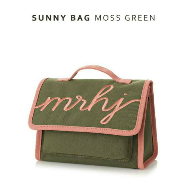 [READY] MARHEN.J SUNNY BAG - MOSS GREEN / 100 % ORIGINAL