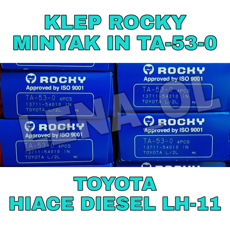 KLEP VALVE KLEP ROCKY TOYOTA HIACE DIESEL LH 11