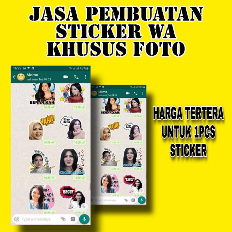 jasa pembuatan stiker WhatsApp