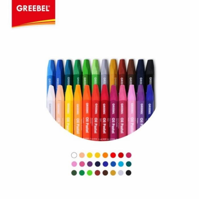

Bergaransi Crayon Greebel 24 Warna Promo