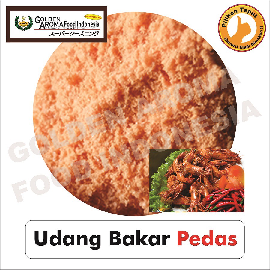 

Bumbu Tabur Serbaguna Murah Halal Rasa Udang Bakar Pedas 1000 gr/ 1 kg