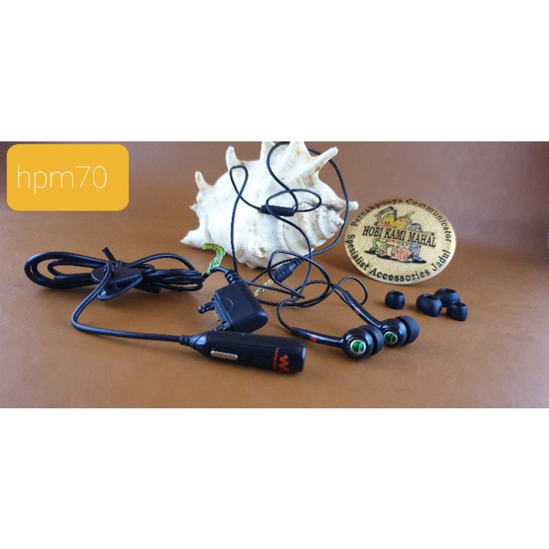 hf headset handsfree earphone earphones sony ericsson hpm70 hpm 70