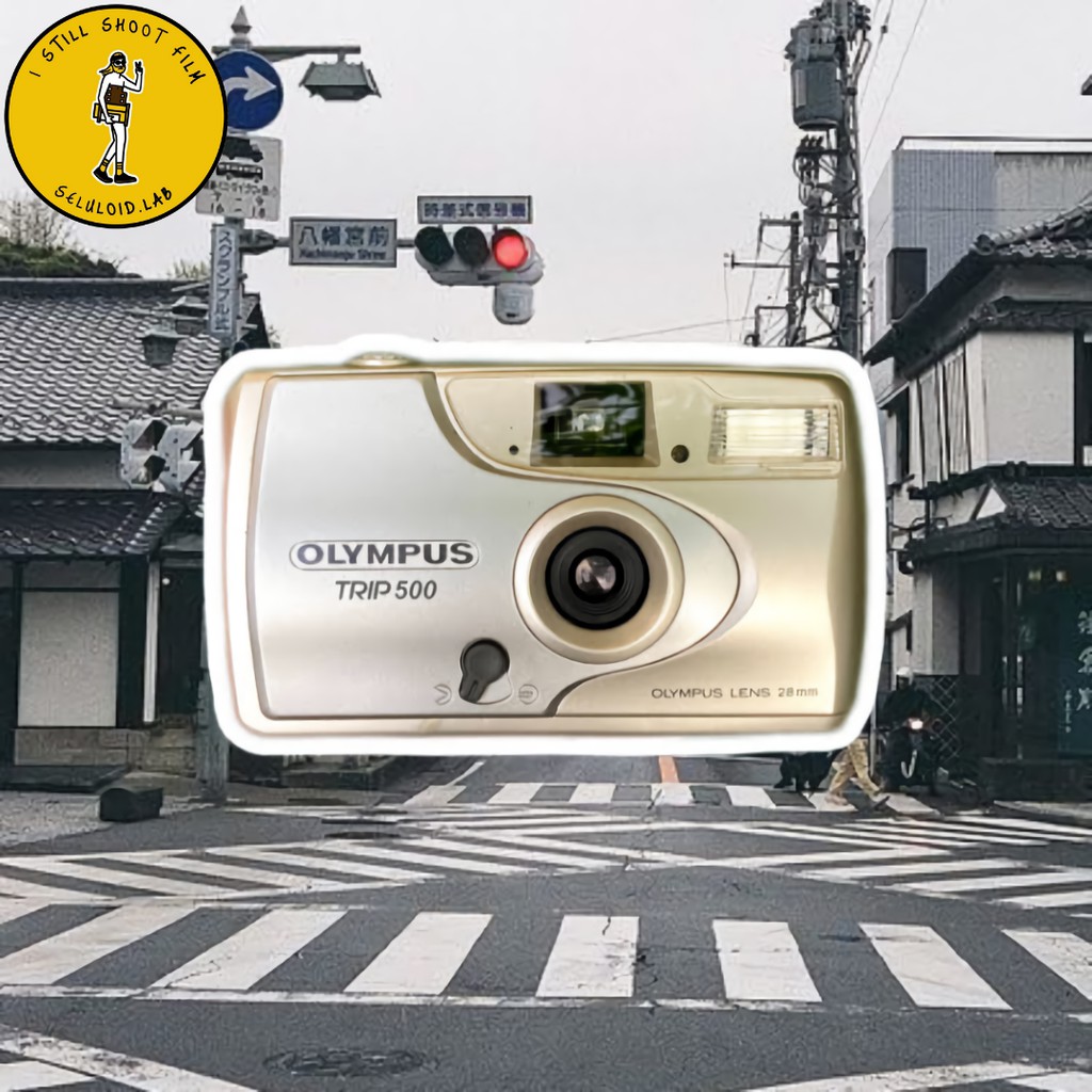 Olympus Trip 500 kamera analog rollfilm 35mm