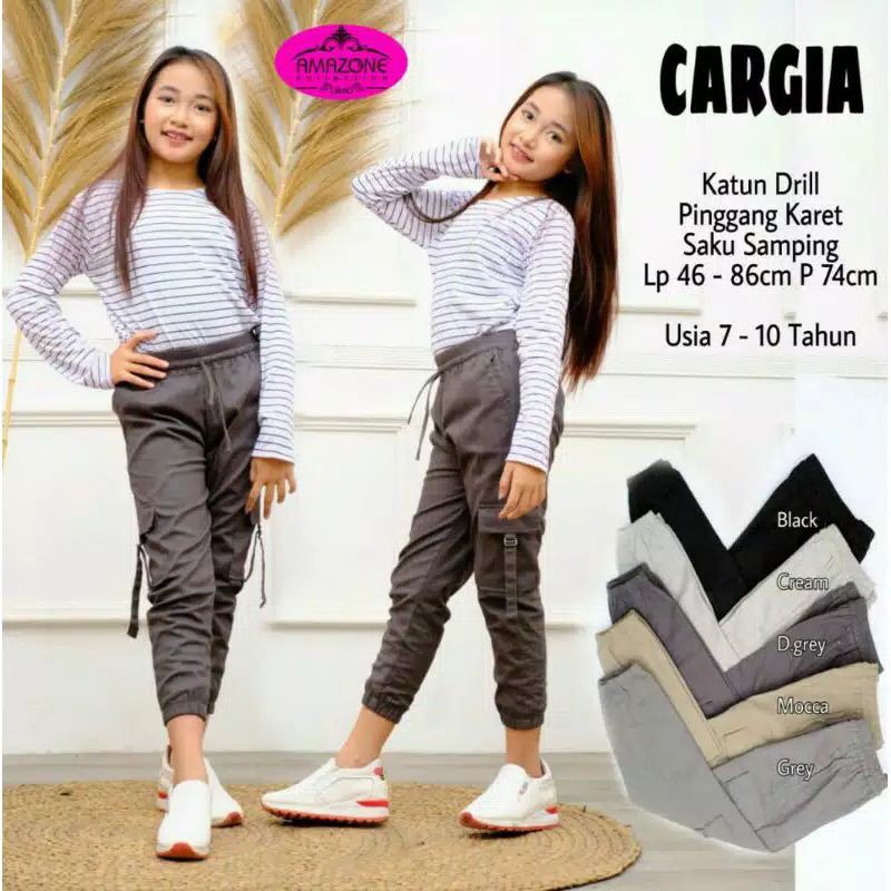 Jual Celana Cargo pants anak / jogger cargo anak / celana cargo anak