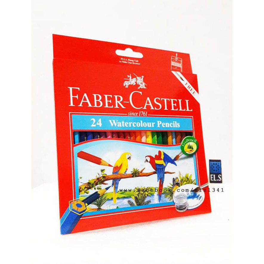 

Sale!! Faber Castell Watercolour 24 Colours Terbaru