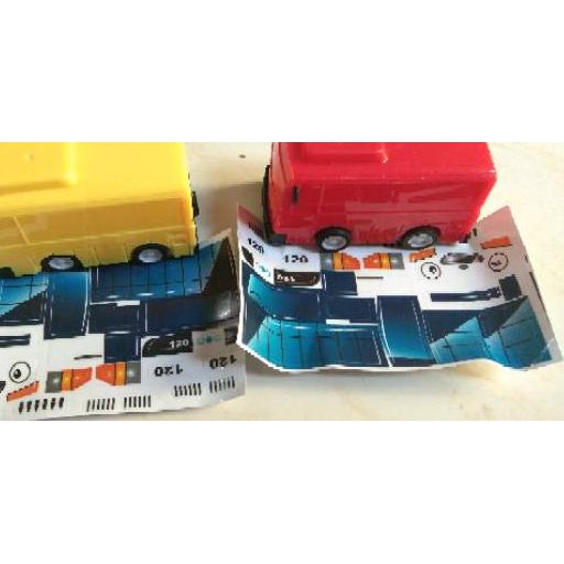 

HOT SALE!! KODE-234 Bus tayo stiker nempel sendiri series the little bus dapat 4 warna panjang 7cm a
