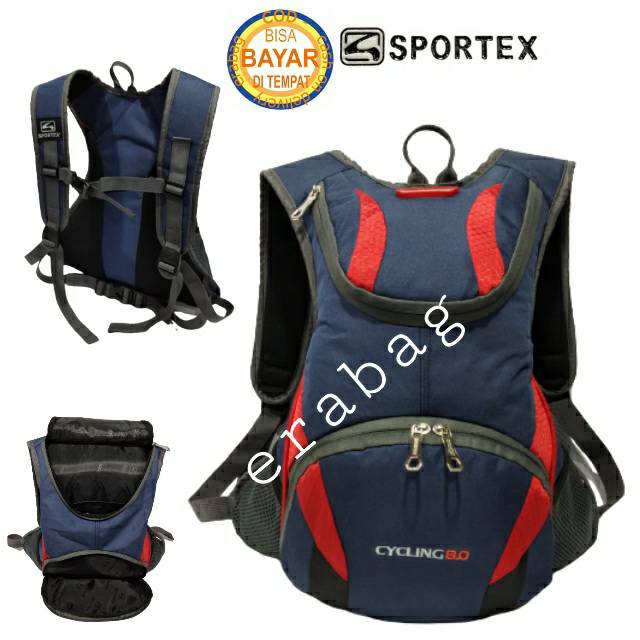 Tas Ransel Sepeda Sportex 0205 BIRU Backpack Mountain Riding Bicycle