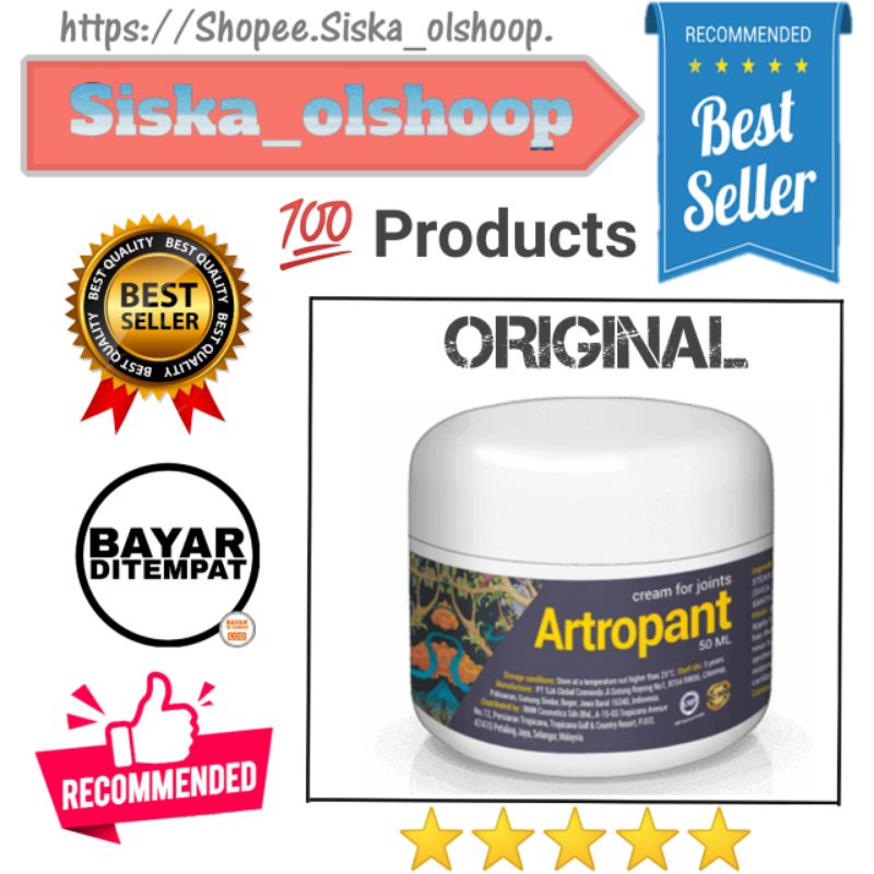 ANTROPANT CREAM ASLI ORIGINAL OBAT NYERI SENDI DAN TULANG