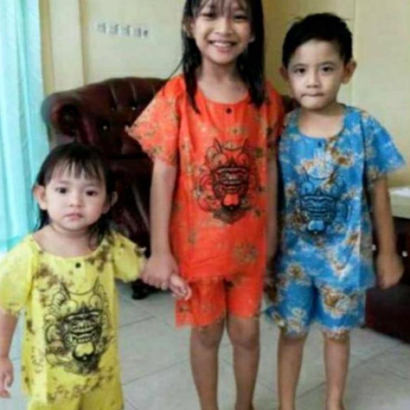 Setelan Anak Barong Rayon Bali