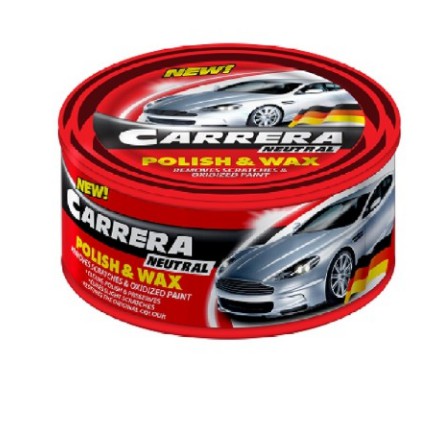 CARRERA LIQUID POLISH & WAX NEUTRAL 225 ML HARGA SUDAH TERMASUK PACKING DAN GARANSI