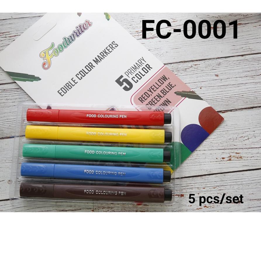 

11-awf FC-0001 Edible pen foodwriter edible color pen pen makanan TopPromo⚧ ❤
