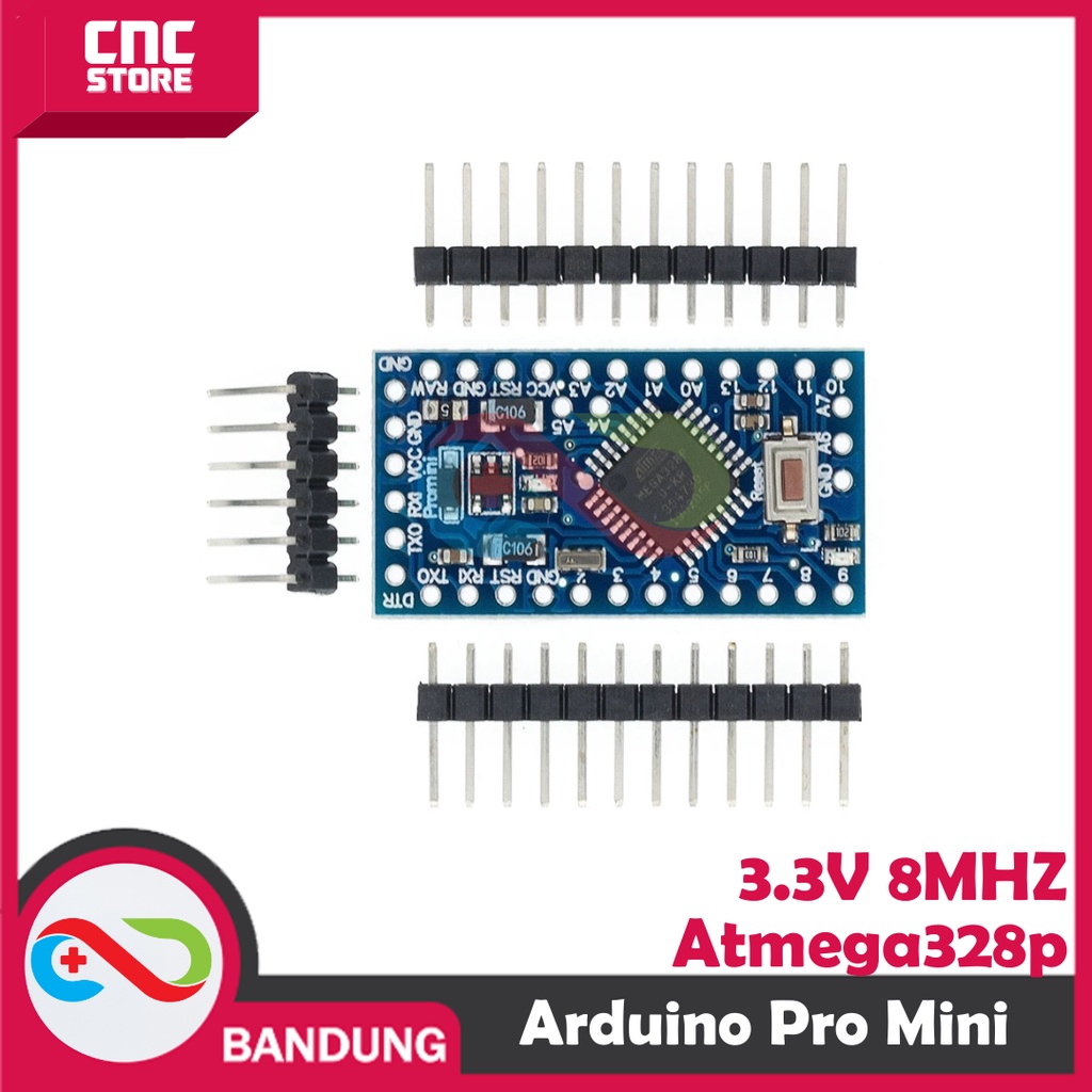 ARDUINO PRO MINI 3.3V 8MHZ  ATMEGA328 PROMINI V3 ATMEGA328P