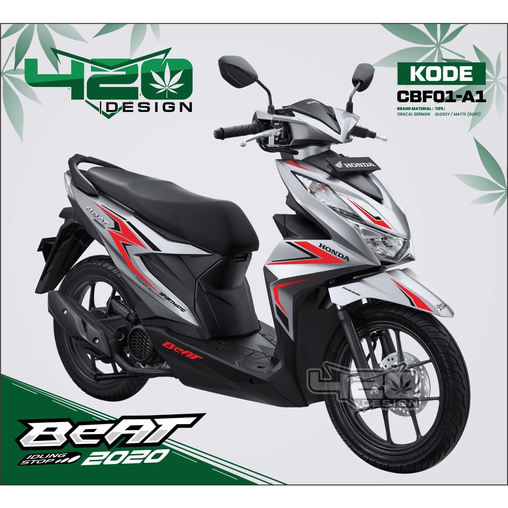 STICKER Cutting BEAT Facelift 2020 - Sticker Beat 2020 - Kode CBF01