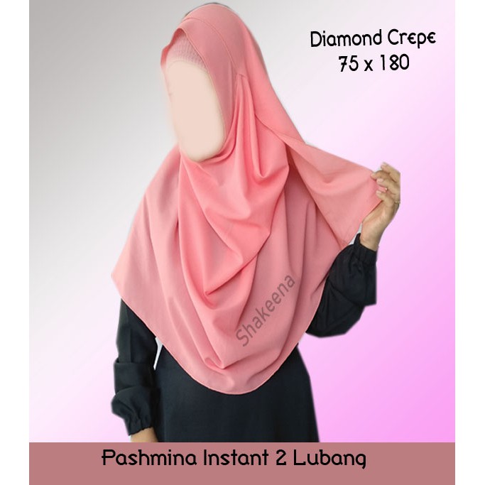 pashtan / pashmina instant murah