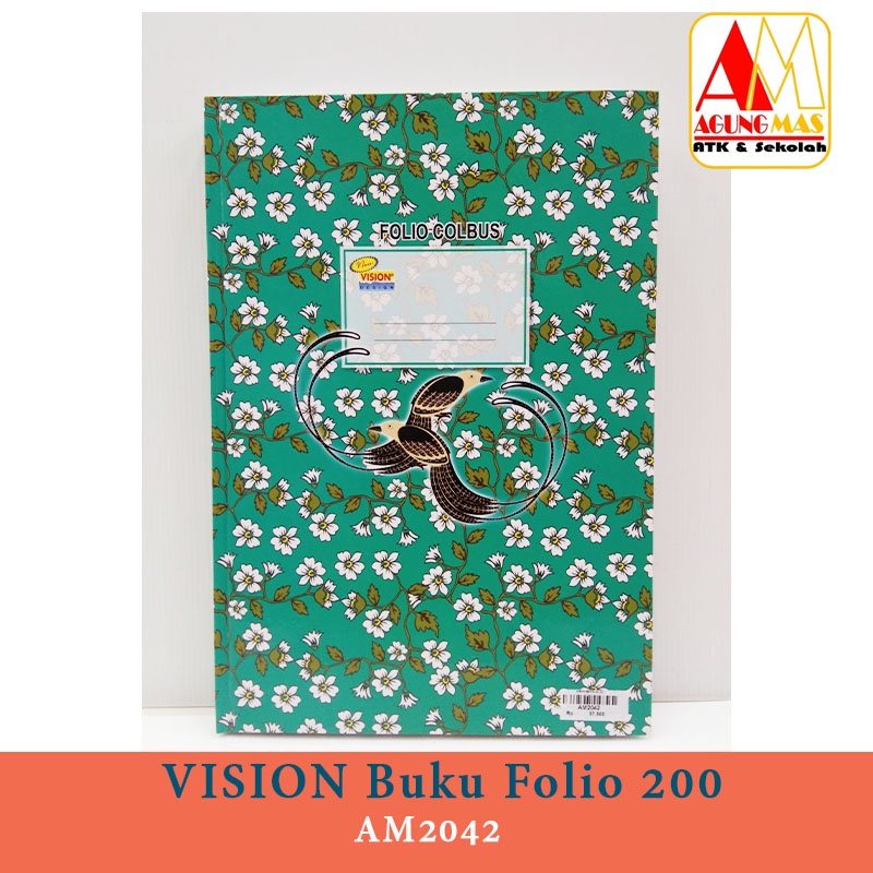 

VISION Buku Folio 200