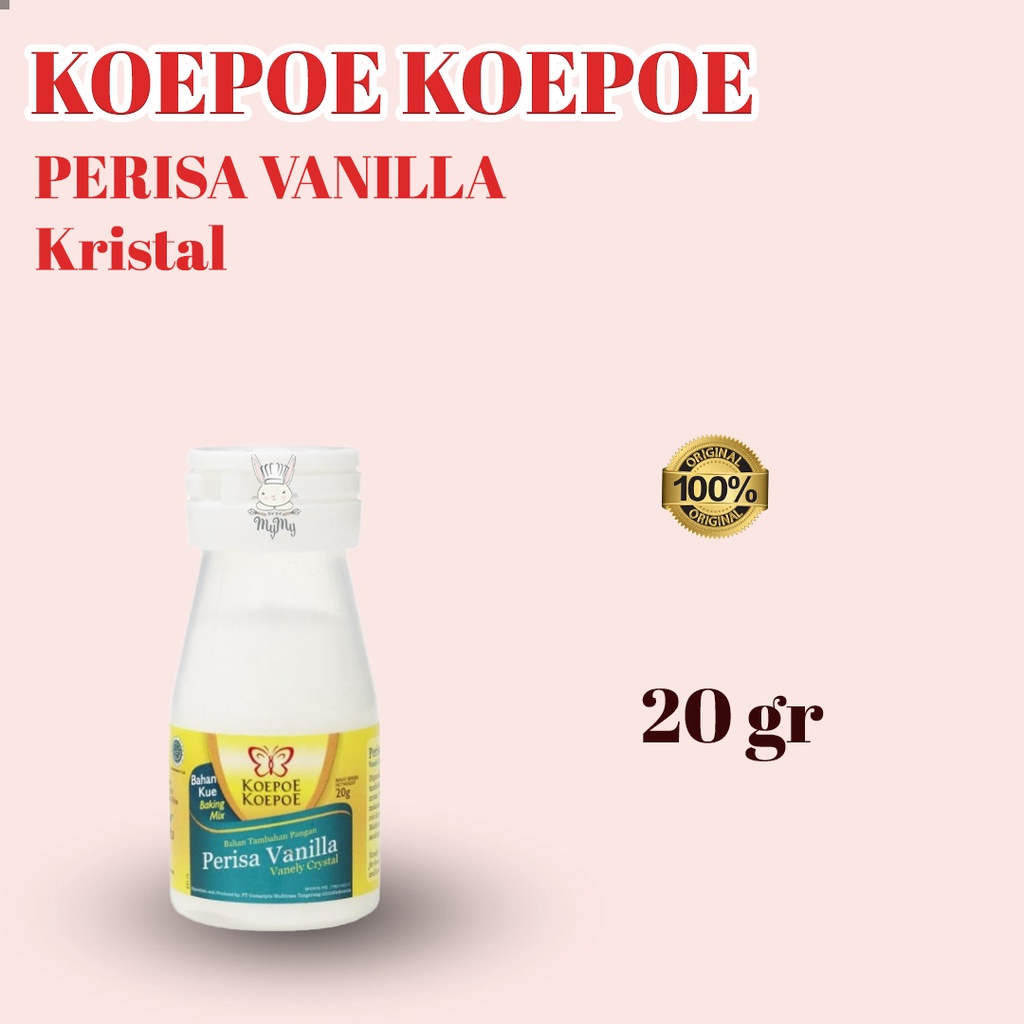 

Perisa Vanilla / Vanili Bubuk Koepoe Koepoe 20 gram