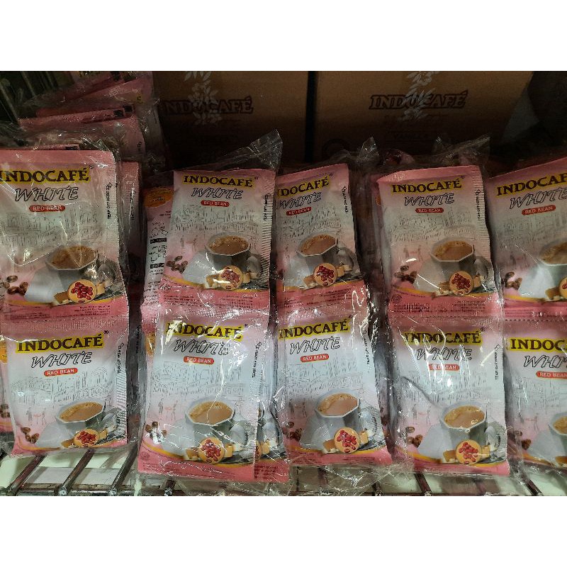 

Indocafe White Coffee Red Bean Kopi Sachet 10x21gr