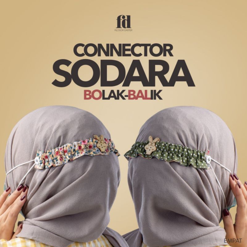 Connector Sodara Bolak Balik / Konektor Murah Bolak Balik Ori Filosofi