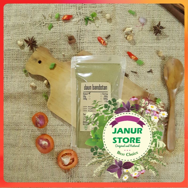 

BANDOTAN BUBUK / WEDUSAN 50 GRAM - Ageratum Conyzoides - MURNI - JSR - REMPAH - PREMIUM QUALITY