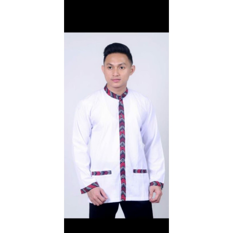 PROMO Baju koko Lengan panjang