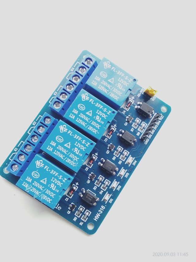 [REL-9013] RELAY 4 CHANNEL MODULE 12V CONTROL BOARD WITH OPTOCOUPLER