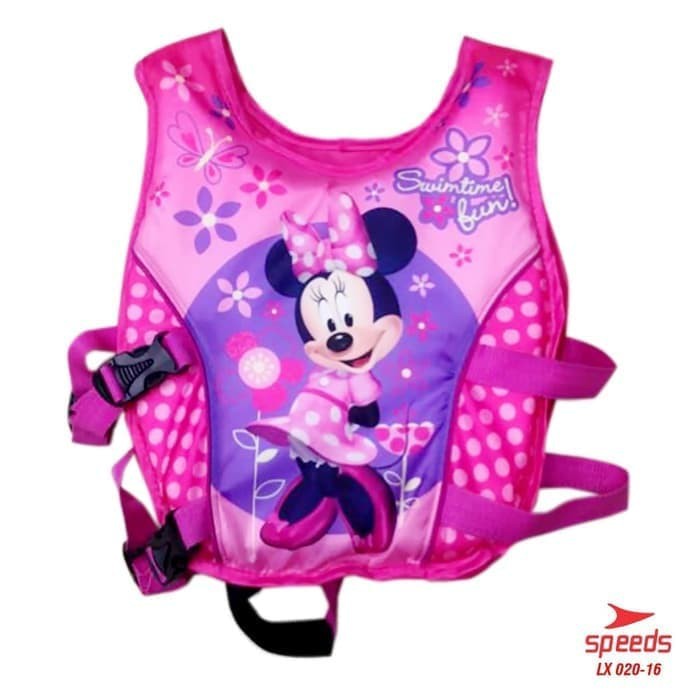 Pelampung Renang Anak Cewek Rompi Life Swim Vest Speeds Cartoon 020-16