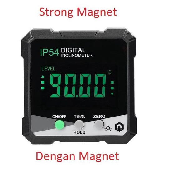 Digital Inclinometer Busur Derajat Digital Angle Finder Bevel Box