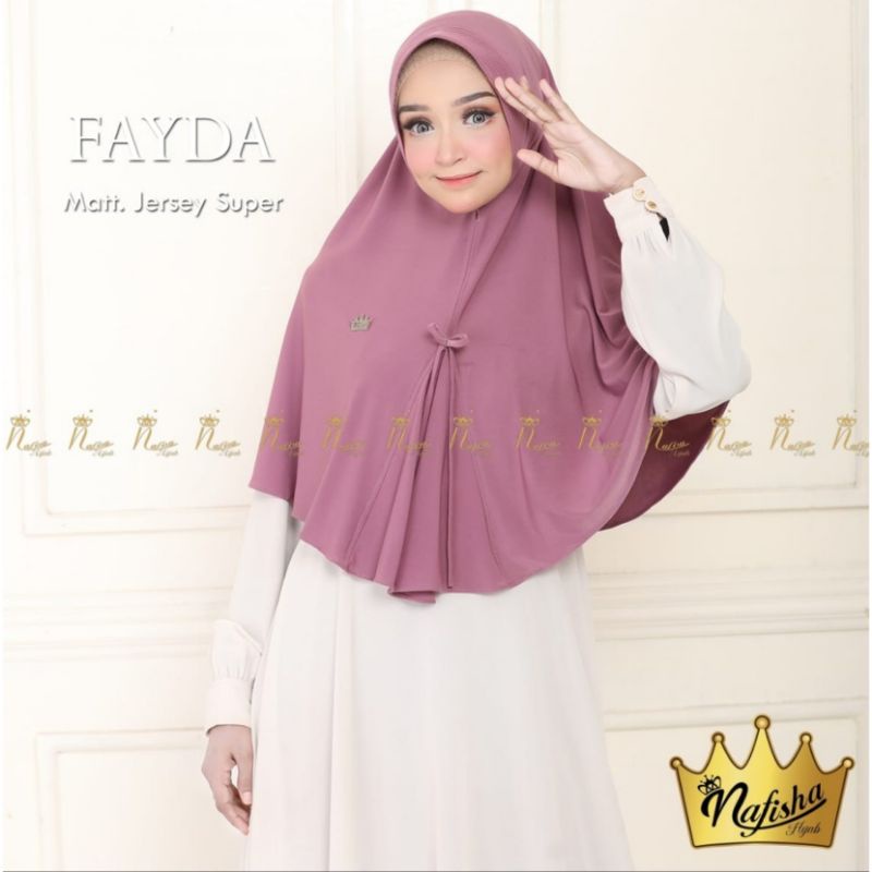 JILBAB JERSEY NAFISHA JUMBO FAYDA