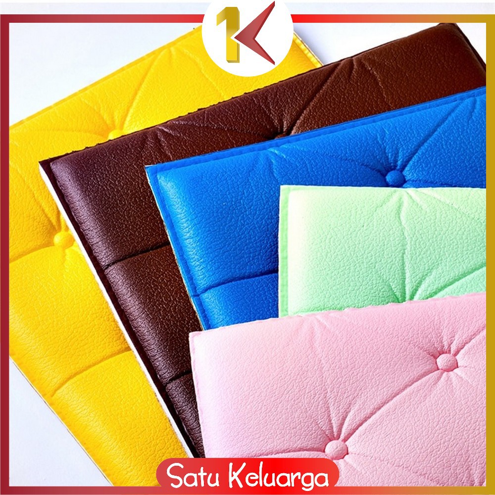SK-C119 Wallpaper 3D Foam Headboard Bed Wall Stiker Wallfoam Dinding 3D Walpaper Foam Dekorasi Rumah-3