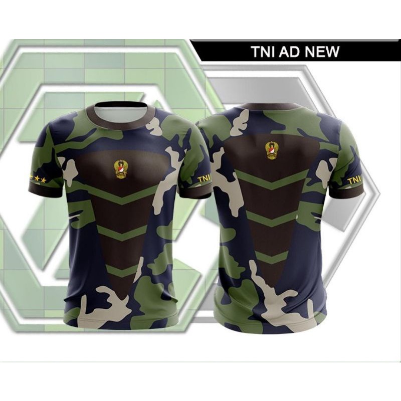 KAOS JERSEY MODEL JATAH/KAOS KASAD TNI