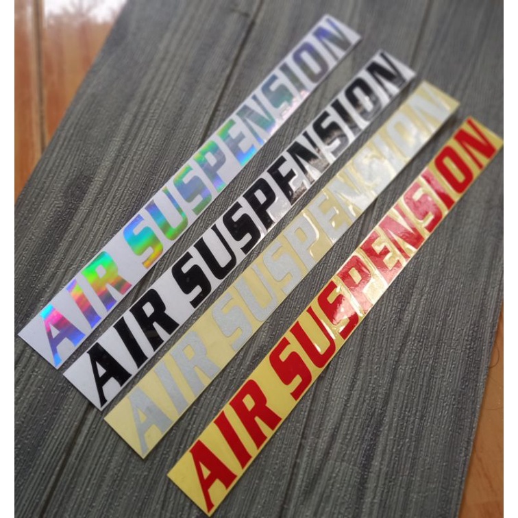 stiker air suspension cutting sticker motor mobil cutting 30 cm